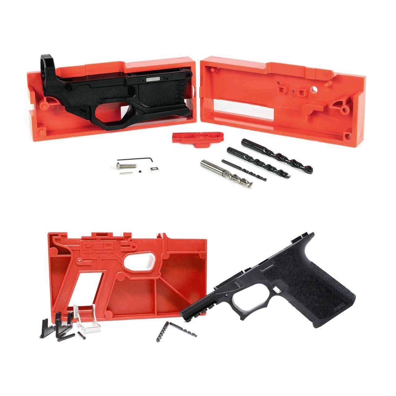 New Release: Cheap Polymer80 RL556V3™ and PF940Cv1™ Bundle – 80% Lower Receiver with Jig, AR15, and 80% Compact Frame with Jig, G19/23 Compatible (Black Only)