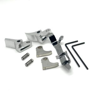 ⚡ New: Cheap Value Glock FRT V2 6061 Aluminum Trigger Bar Kit 2x Shoe (Silver Curve and Flat) Gen 1 2 3 4, 9mm, .40, .357