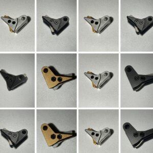 Alternative view of ⚡ New: Cheap Glock Standard Semi-Auto 6061 Aluminum Flat Glock Trigger Shoe Gen 1 2 3 4 for All Glocks