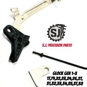 Alternative view of ⚡ New: Cheap GLOCK FRT POLYMER V3 BAR GEN 1 2 3 with Safety and Curved Steel Trip for 17 19 22 26 27